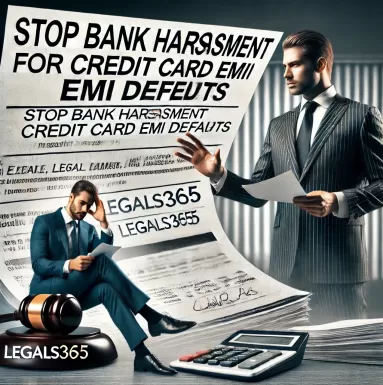 When You Can not Pay Credit Card EMI: Legal Solutions Against Bank Harassment