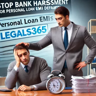 When You Can not Pay Personal Loan EMI: How Legals365 Stops NBFC Harassment and Reduces Debt