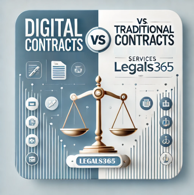 Digital Contracts vs. Traditional Contracts