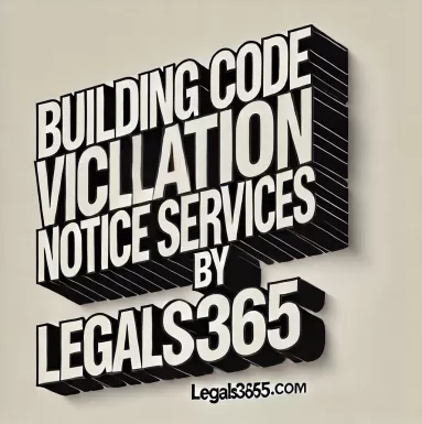 Building Code Violation Notice