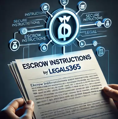 Escrow Instructions