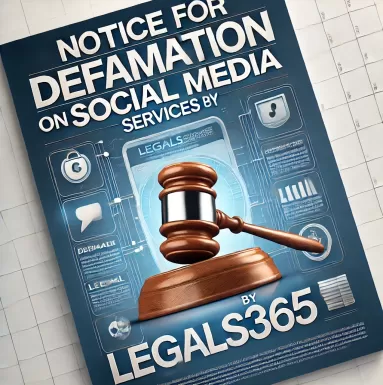 Notice for Defamation on Social Media