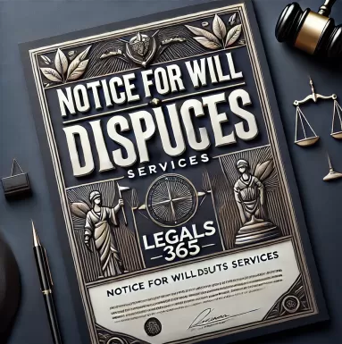 Notice for Will Disputes