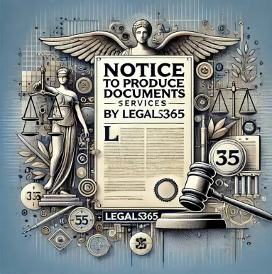 Notice to Produce Documents