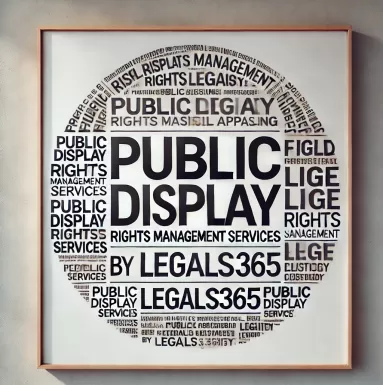 Public Display Rights Management