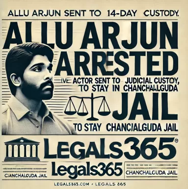 Allu Arjun Arrested: Actor Sent to Judicial Custody in Chanchalguda Jail