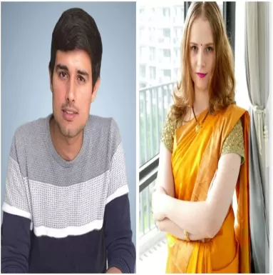 Karolina Goswami Polish YouTuber in India Facing Threats from Dhruv Rathees Fans