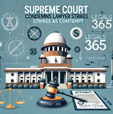 Supreme Court Takes Firm Stand Against Lawyer Strikes